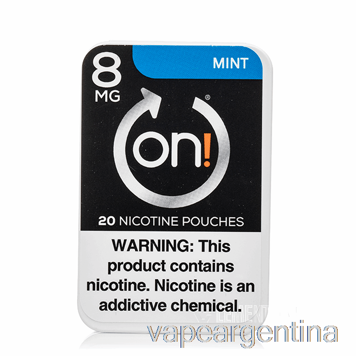 ¡en! Bolsas De Nicotina - Menta 8 Mg Vape Argentina